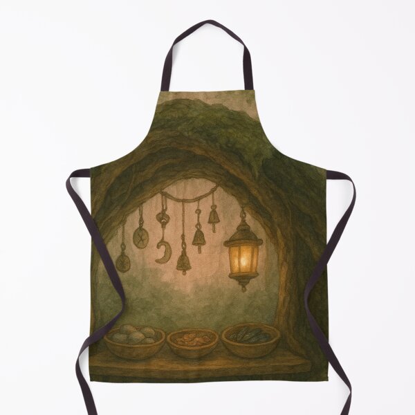 Item preview, Enchanted Forest Wall Art | Forest Market Under Trees in Morning Light | Cottagecore Decor designed and sold by yeeted17.