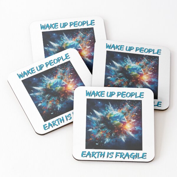 Item preview, Wake up people - Earth is FRAGILE designed and sold by Miscelenious.