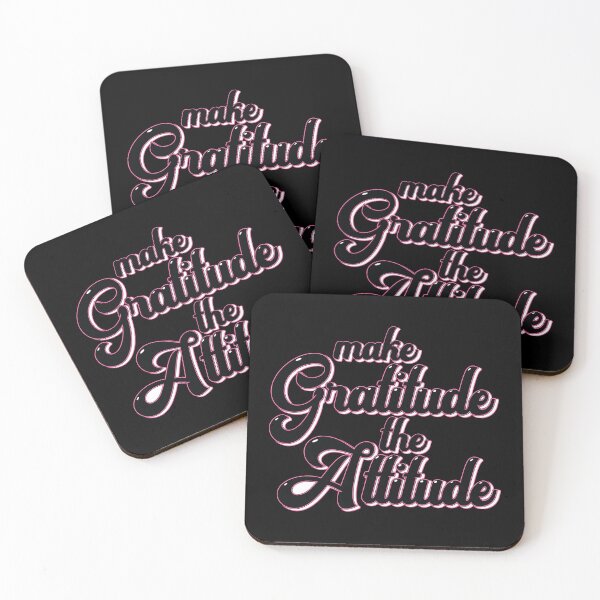 Item preview, Make Gratitude the Attitude - Motivational Message Slogan designed and sold by Harlake.