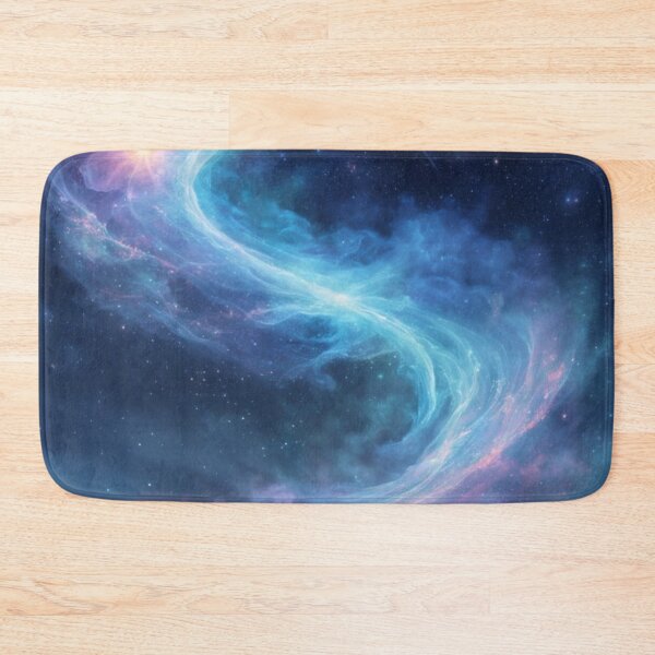 Item preview, Blue Pink Flowing Sky Swirl designed and sold by Harmonic_Layers.