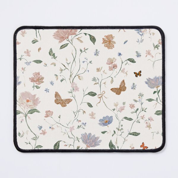 Item preview, Soft Pastel Vintage Floral Whimsical Pattern designed and sold by OliaCreate.