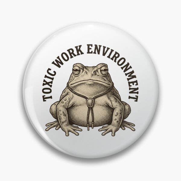 Item preview, Funny Toxic Work Environment Poison Dart Frog Vintage Engraving Art Tee designed and sold by Mythic Ink Studio.