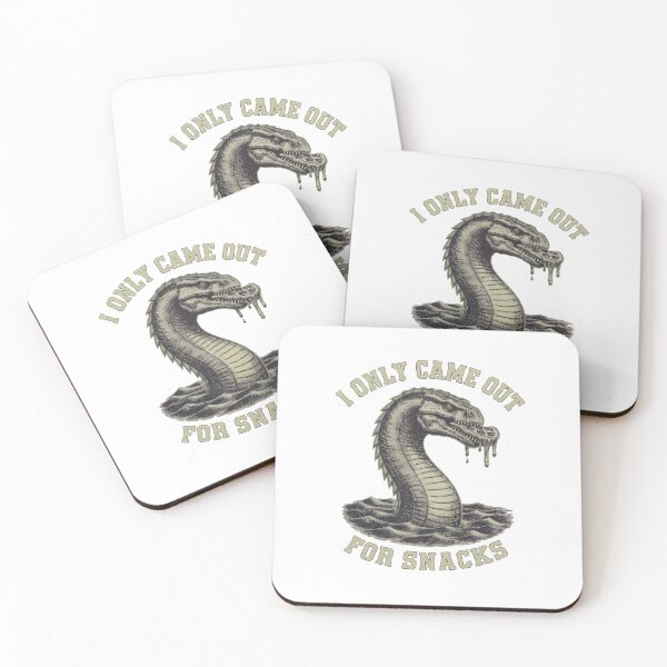 Item preview, Funny Loch Ness Monster Pizza Vintage Engraving Cryptid Art Tee designed and sold by Mythic Ink Studio.