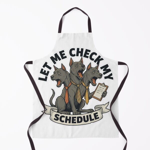 Item preview, Funny Middle Management Cerberus Corporate Burnout 70s Comic Art Tee designed and sold by Mythic Ink Studio.