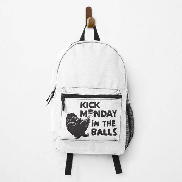 Item preview, Kick Monday in the balls designed and sold by cartoonfighter.