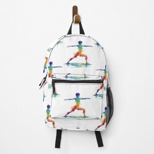 Item preview, Minimalist Yoga Warrior Pose Virabhadrasana Art designed and sold by Tayogart.