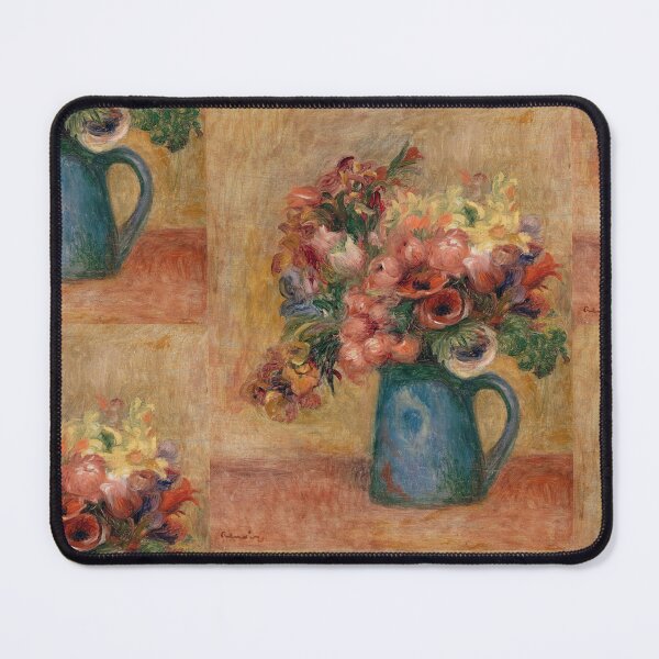 Item preview, Vase of Flowers Vase De Fleurs by Pierre-Auguste Renoir: Impressionist Floral Poster designed and sold by artofuniverse.