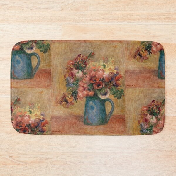 Item preview, Vase of Flowers Vase De Fleurs by Pierre-Auguste Renoir: Impressionist Floral Poster designed and sold by artofuniverse.