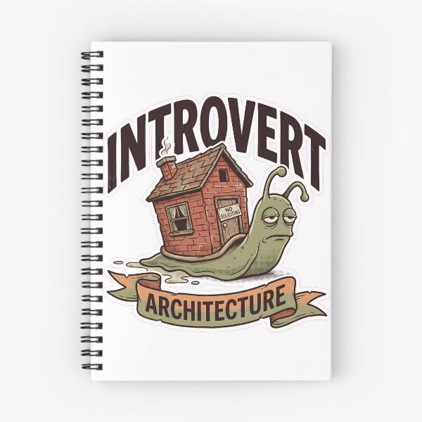 Item preview, Introvert Architecture Snail No Soliciting 70s Comix Burnout Shirt designed and sold by Mythic Ink Studio.