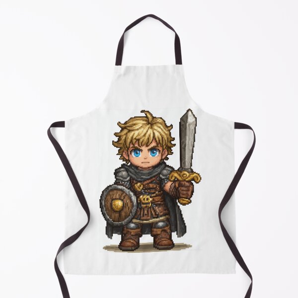 Item preview, Brave Knight with Sword Pixel Art designed and sold by Piotrek0001.