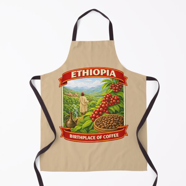 Item preview, Ethiopia - Birthplace of Coffee designed and sold by Myra365Art.