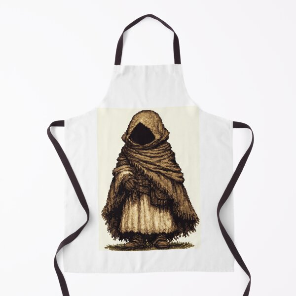 Item preview, Mysterious Cloaked Traveler Pixel Art designed and sold by Piotrek0001.