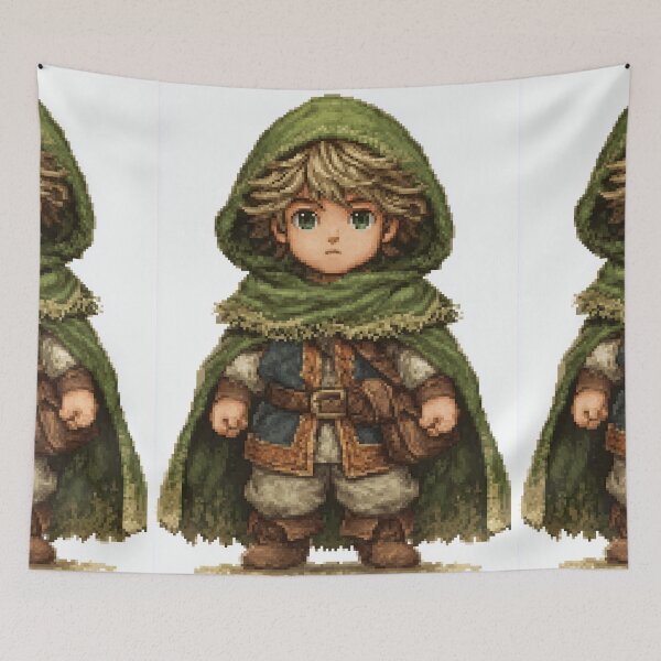 Item preview, Green Tunic Adventurer Pixel Art designed and sold by Piotrek0001.