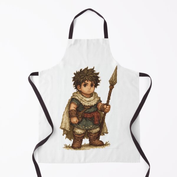 Item preview, Town Guard with Spear Pixel Art designed and sold by Piotrek0001.