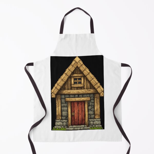 Item preview, Classic Wooden RPG House Pixel Art designed and sold by Piotrek0001.