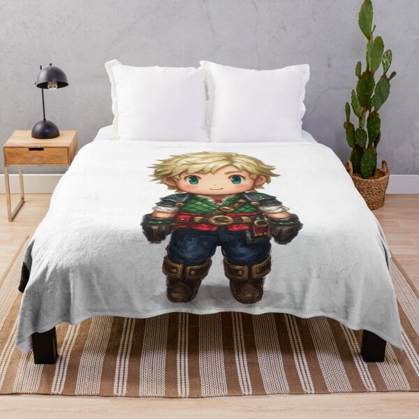 Item preview, Young Fantasy Villager Pixel Art designed and sold by Piotrek0001.