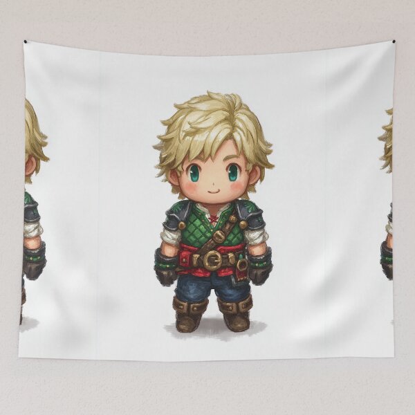 Item preview, Young Fantasy Villager Pixel Art designed and sold by Piotrek0001.