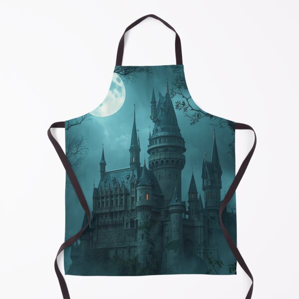 Item preview, Dark Castle in the Moonlight - Gothic Fantasy Art designed and sold by SimpleTeeLab.