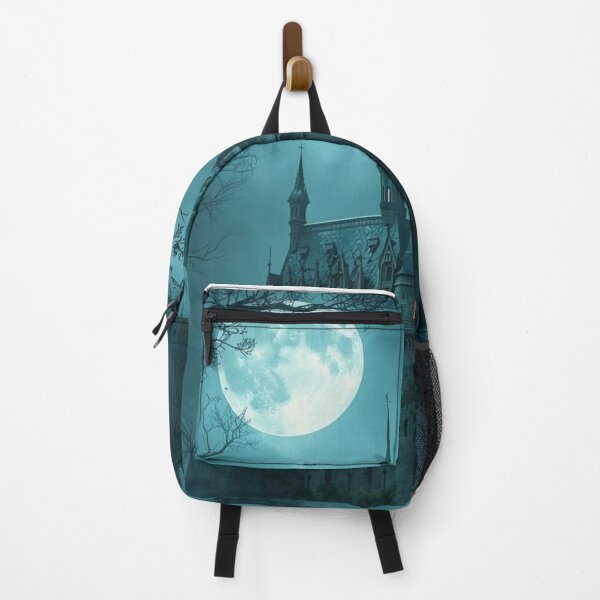 Item preview, Dark Castle in the Moonlight - Gothic Fantasy Art designed and sold by SimpleTeeLab.