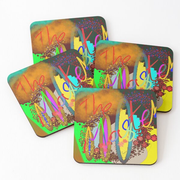 Item preview, The Master Abstract Colorful Typography Art designed and sold by BounoWorld.