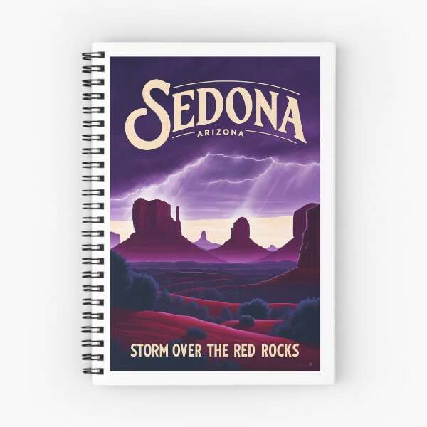 Item preview, Sedona Arizona Stormy Dusk | Red Rock Desert Storm Wall Art designed and sold by bobparduephoto.