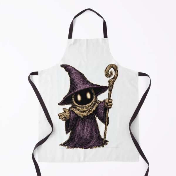 Item preview, Mysterious Black Mage Pixel Art designed and sold by Piotrek0001.