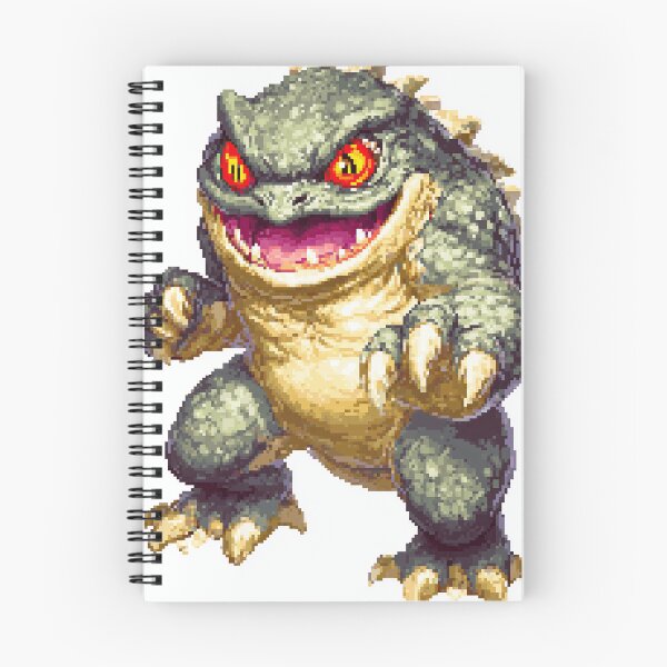 Item preview, Swamp Lizard Monster Pixel Art designed and sold by Piotrek0001.