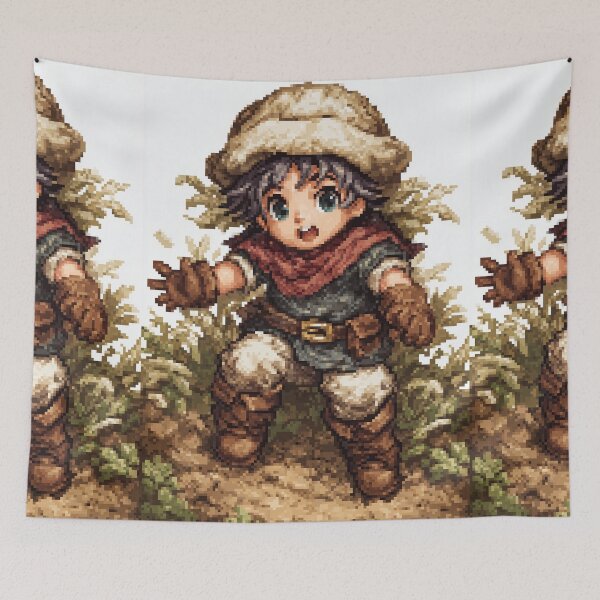 Item preview, Young Traveling Merchant Pixel Art designed and sold by Piotrek0001.