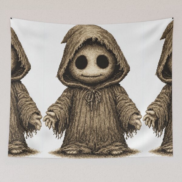 Item preview, Spooky Ghost Enemy Pixel Art designed and sold by Piotrek0001.