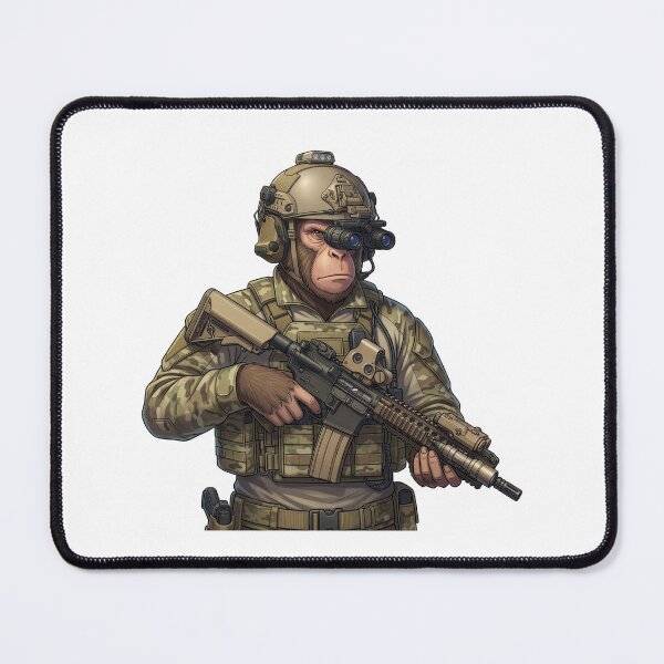 Item preview, Tactical Monkey designed and sold by RAWLIFEGRAPHIC.