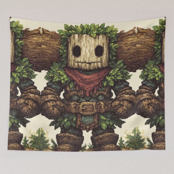 Item preview, Treant Forest Monster Pixel Art designed and sold by Piotrek0001.