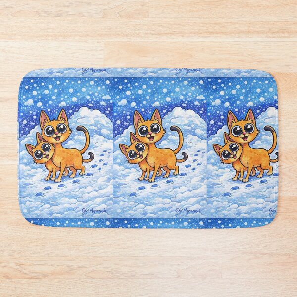 Item preview, Frosty Feline Fusion designed and sold by The Art Queen Of Michigan .
