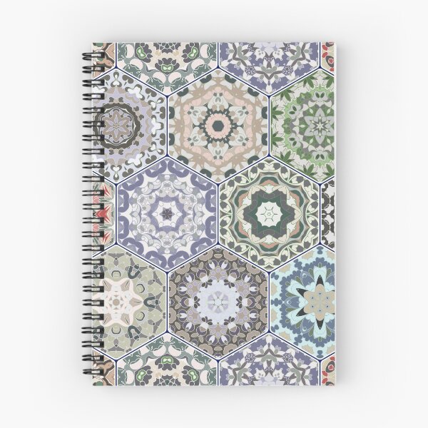 Item preview, Hexagonal Oriental and ethnic motifs in patterns. designed and sold by IrinaGuArt.