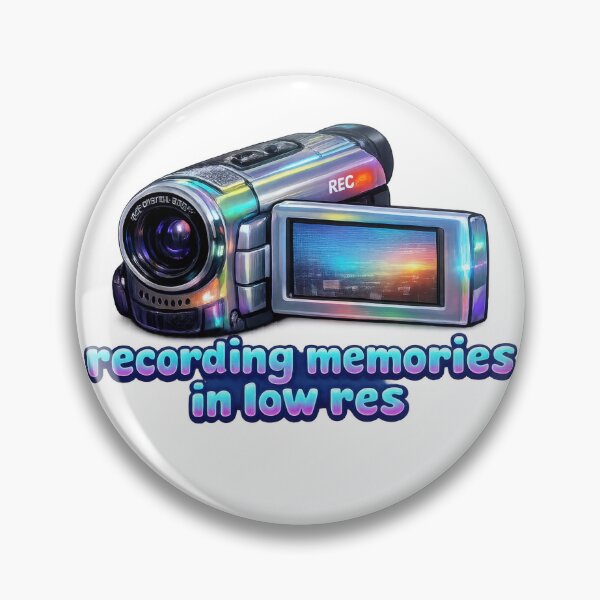 Item preview, Recording Memories in Low Res Retro Camcorder Y2K  designed and sold by jgvisualarts.