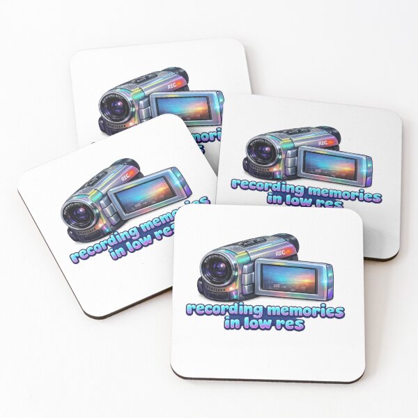Item preview, Recording Memories in Low Res Retro Camcorder Y2K  designed and sold by jgvisualarts.