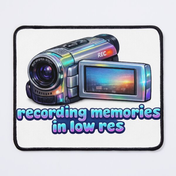 Item preview, Recording Memories in Low Res Retro Camcorder Y2K  designed and sold by jgvisualarts.