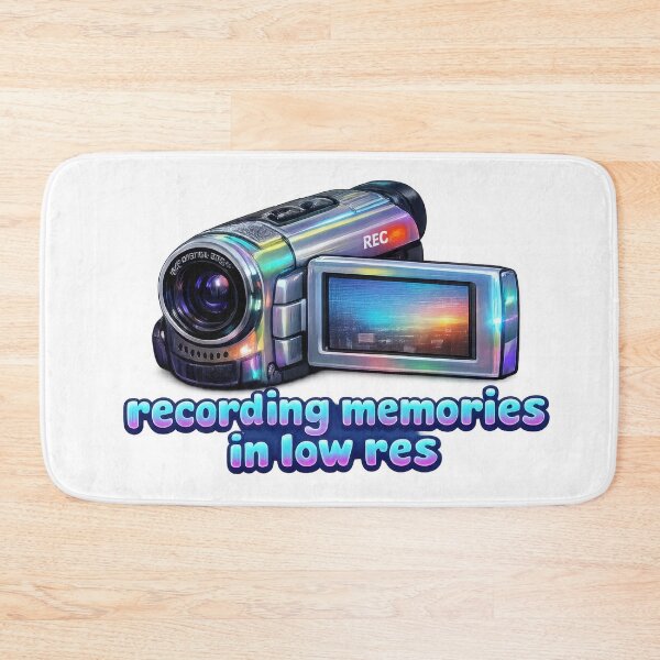 Item preview, Recording Memories in Low Res Retro Camcorder Y2K  designed and sold by jgvisualarts.