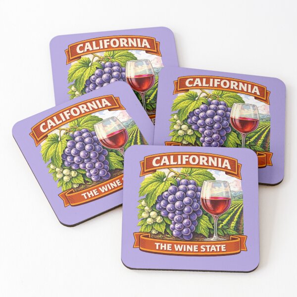 Item preview, California - The USA Wine State designed and sold by Myra365Art.
