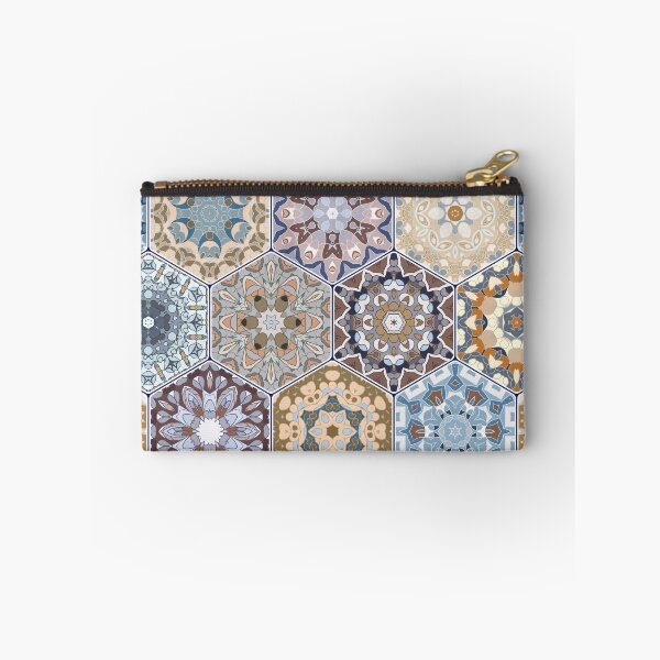 Item preview, Hexagonal Oriental and ethnic motifs in patterns. designed and sold by IrinaGuArt.