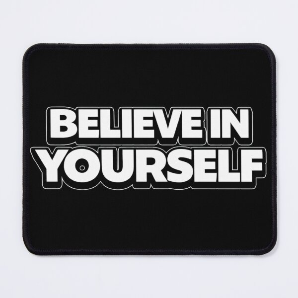 Item preview, Believe In Yourself Motivation Quote Shirt designed and sold by Papier Atelier Art.