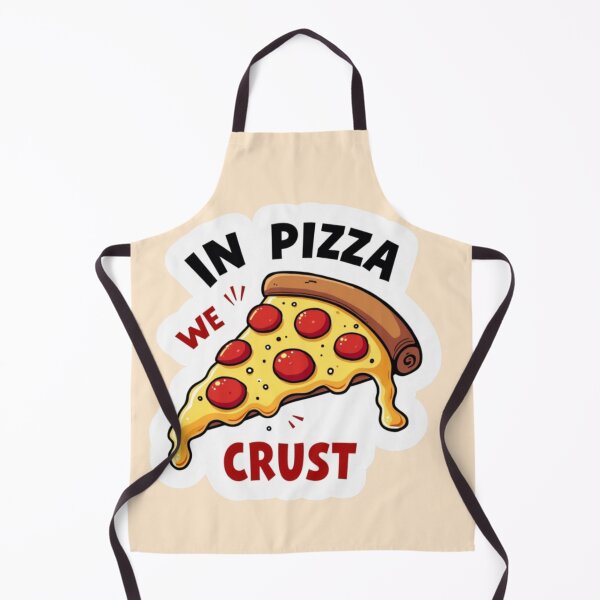 Item preview, In Pizza We Crust - Funny Pepperoni Pizza Sticker Design designed and sold by PriyaMagic.