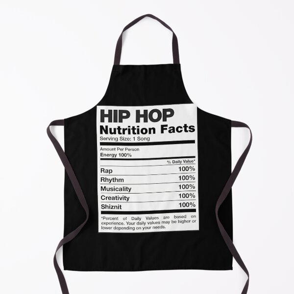 Item preview, Hip Hop Nutrition Facts designed and sold by Reg Lyons.
