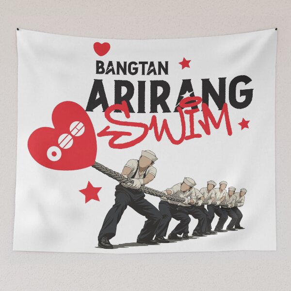 Item preview, BTS World Tour ARIRANG SWIM  designed and sold by CatEra Studio.
