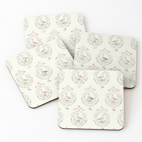 Item preview, Vintage Duck Botanical Seamless Pattern designed and sold by OliaCreate.
