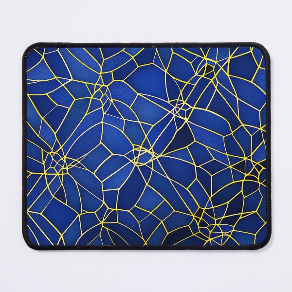 Item preview, Royal Blue And Golden Abstract Art Ombre Designs  designed and sold by DEC02.