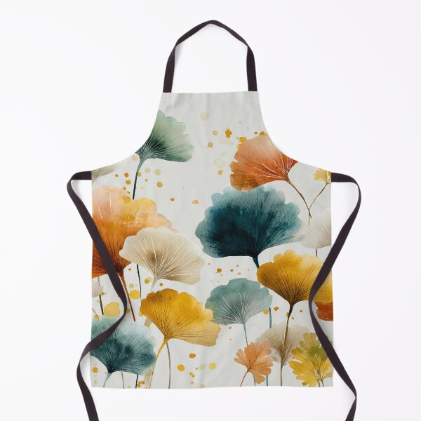 Item preview, Ginkgo Garden – Colorful Botanical Leaf Watercolor Pattern designed and sold by solynneart.