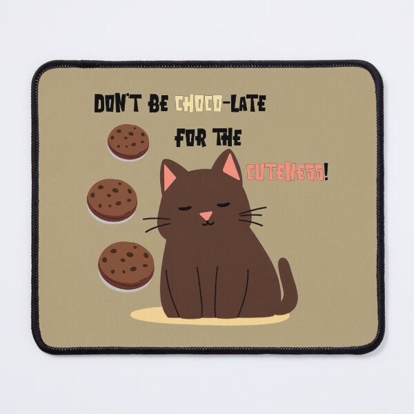Item preview, Cute Brown Chocolate chip cookies & Cat Design designed and sold by GlistenStudio.