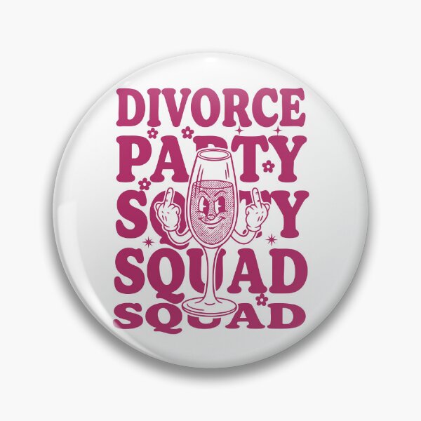 Item preview, Divorce Party Squad Newly Divorced Finally designed and sold by LuminOrb.