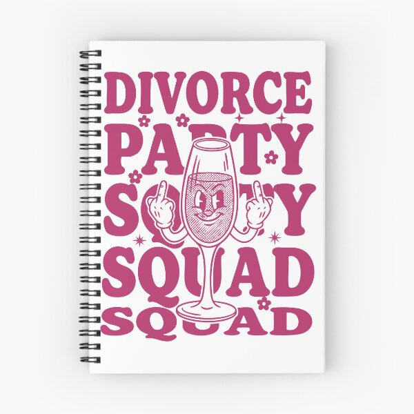 Item preview, Divorce Party Squad Newly Divorced Finally designed and sold by LuminOrb.