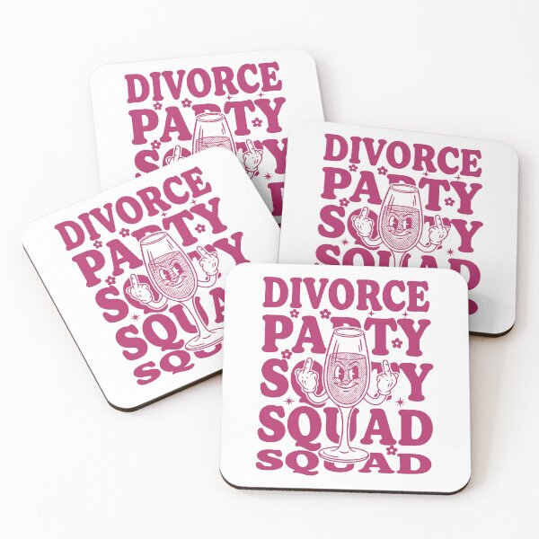 Item preview, Divorce Party Squad Newly Divorced Finally designed and sold by LuminOrb.
